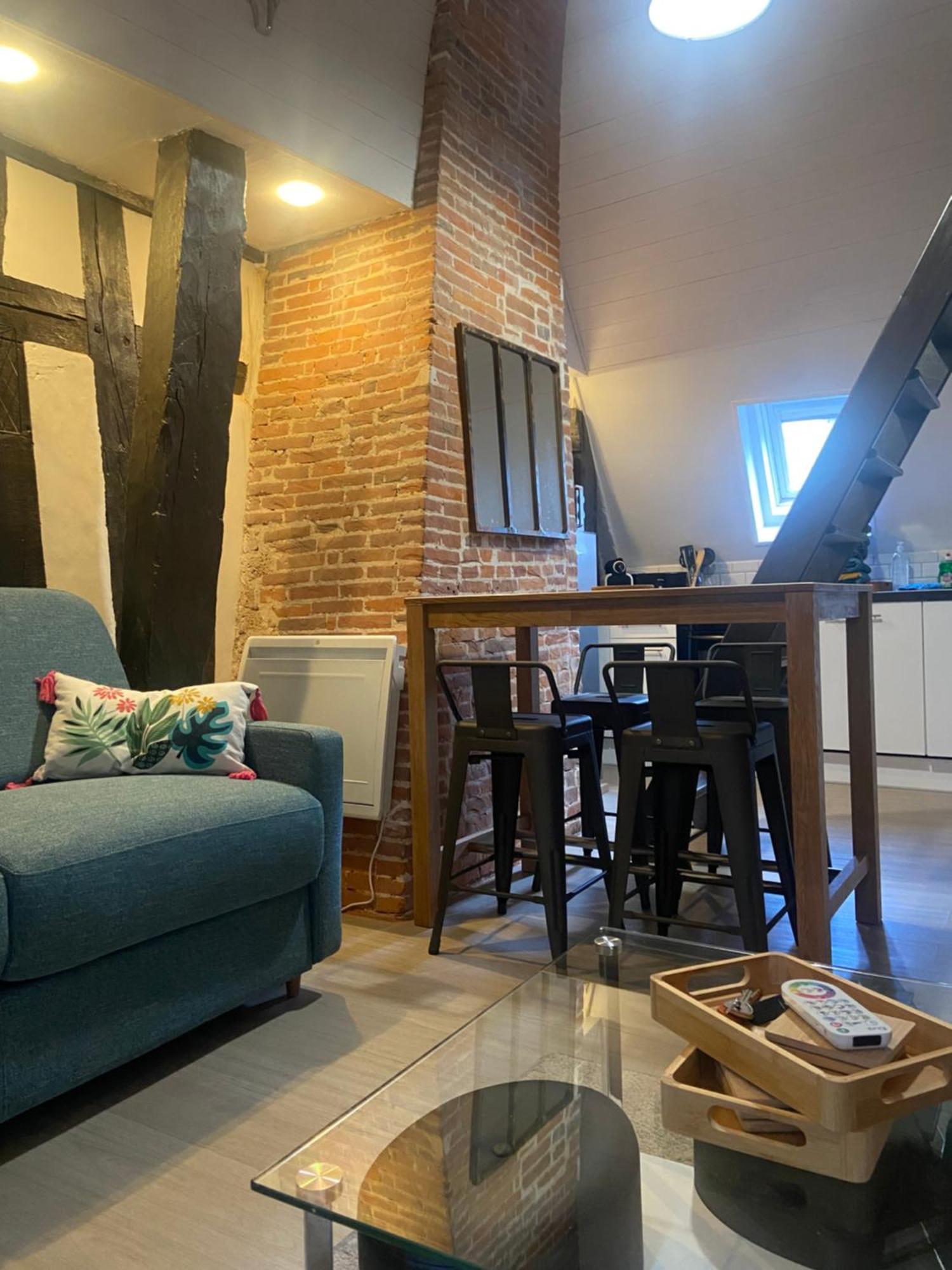 Ferienwohnung La Luciole Honfleur Exterior foto