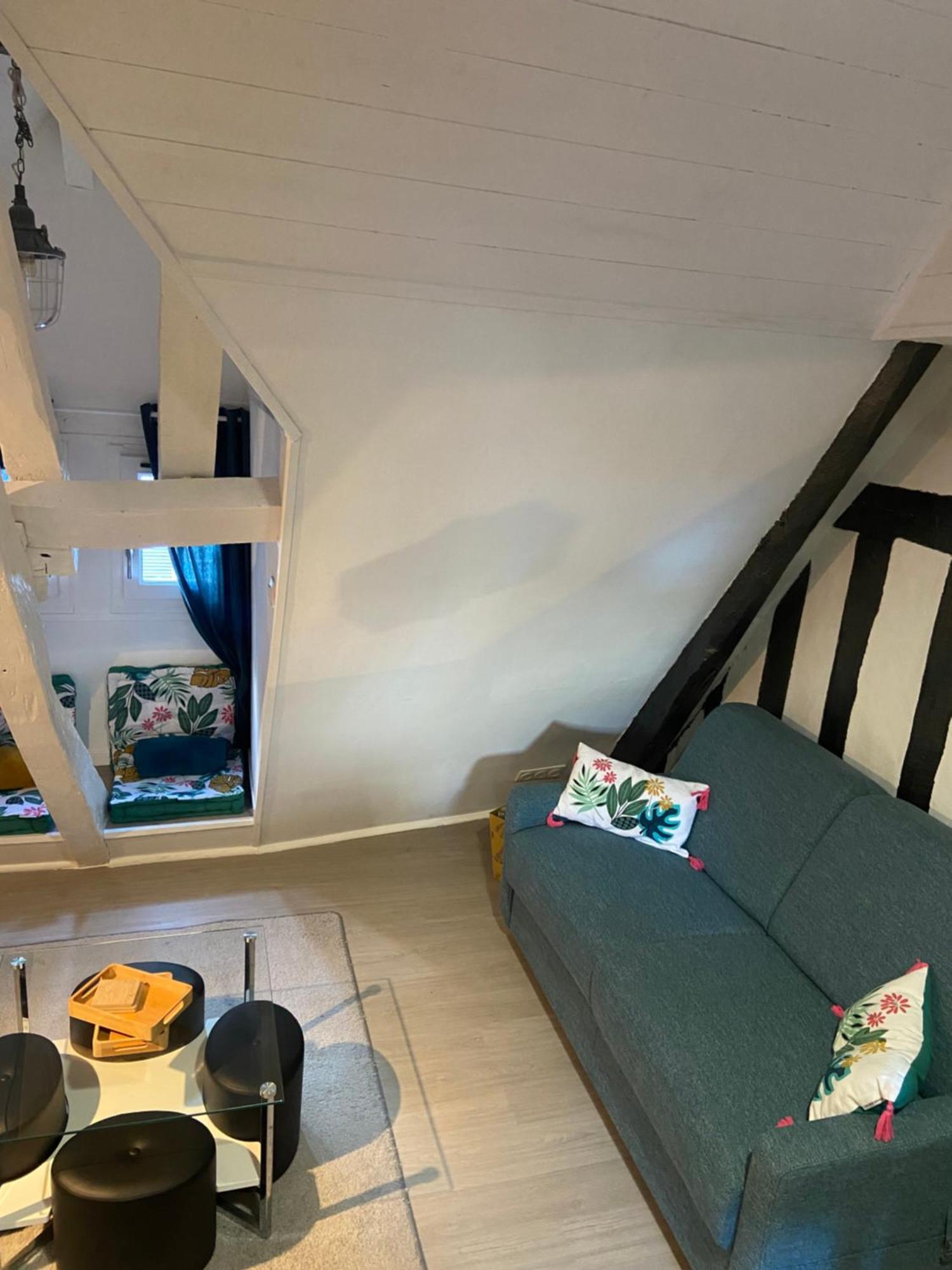 Ferienwohnung La Luciole Honfleur Exterior foto