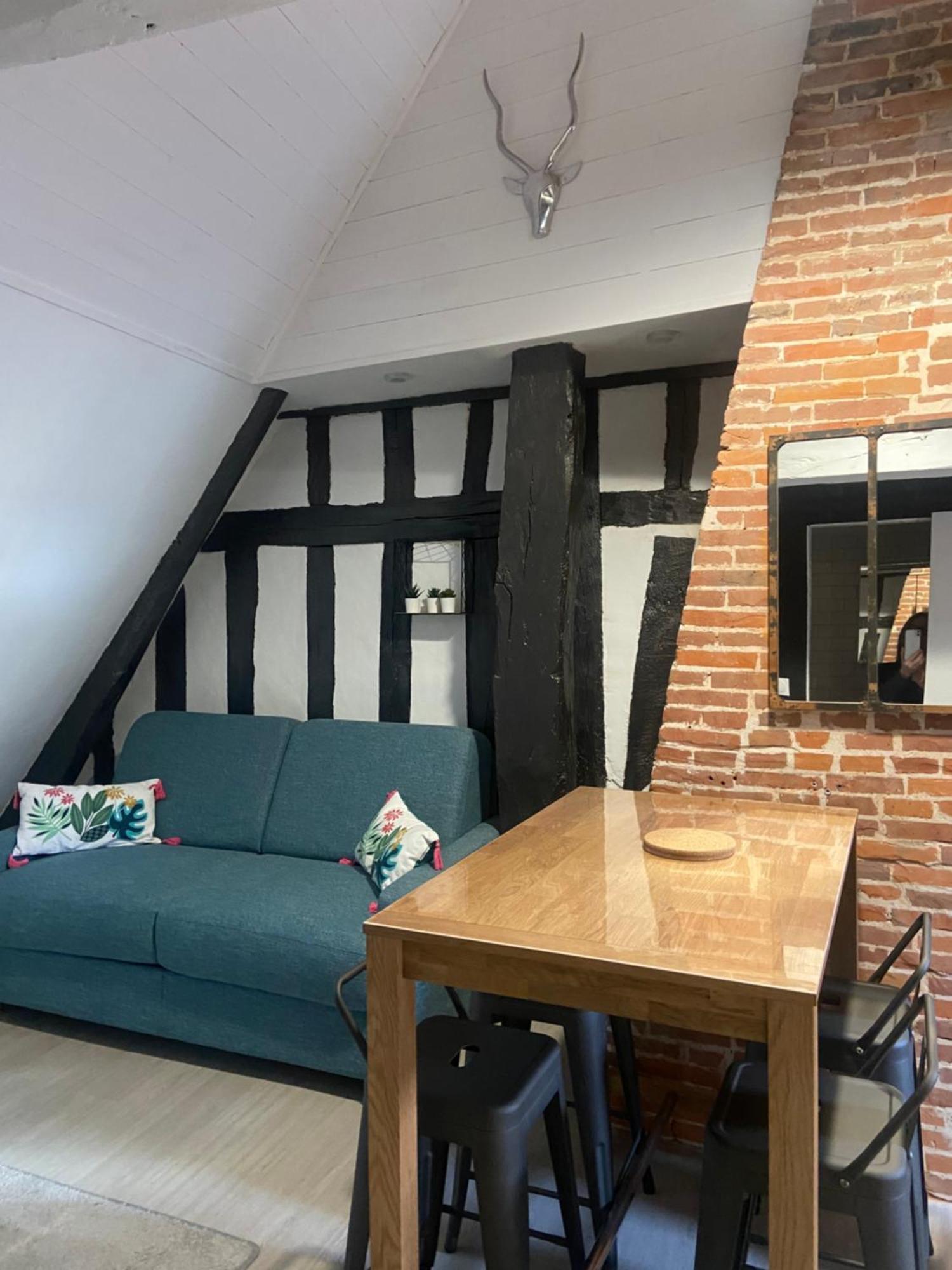 Ferienwohnung La Luciole Honfleur Exterior foto
