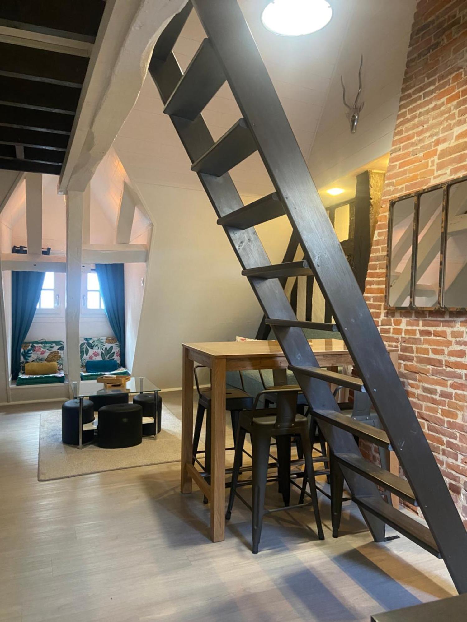 Ferienwohnung La Luciole Honfleur Exterior foto