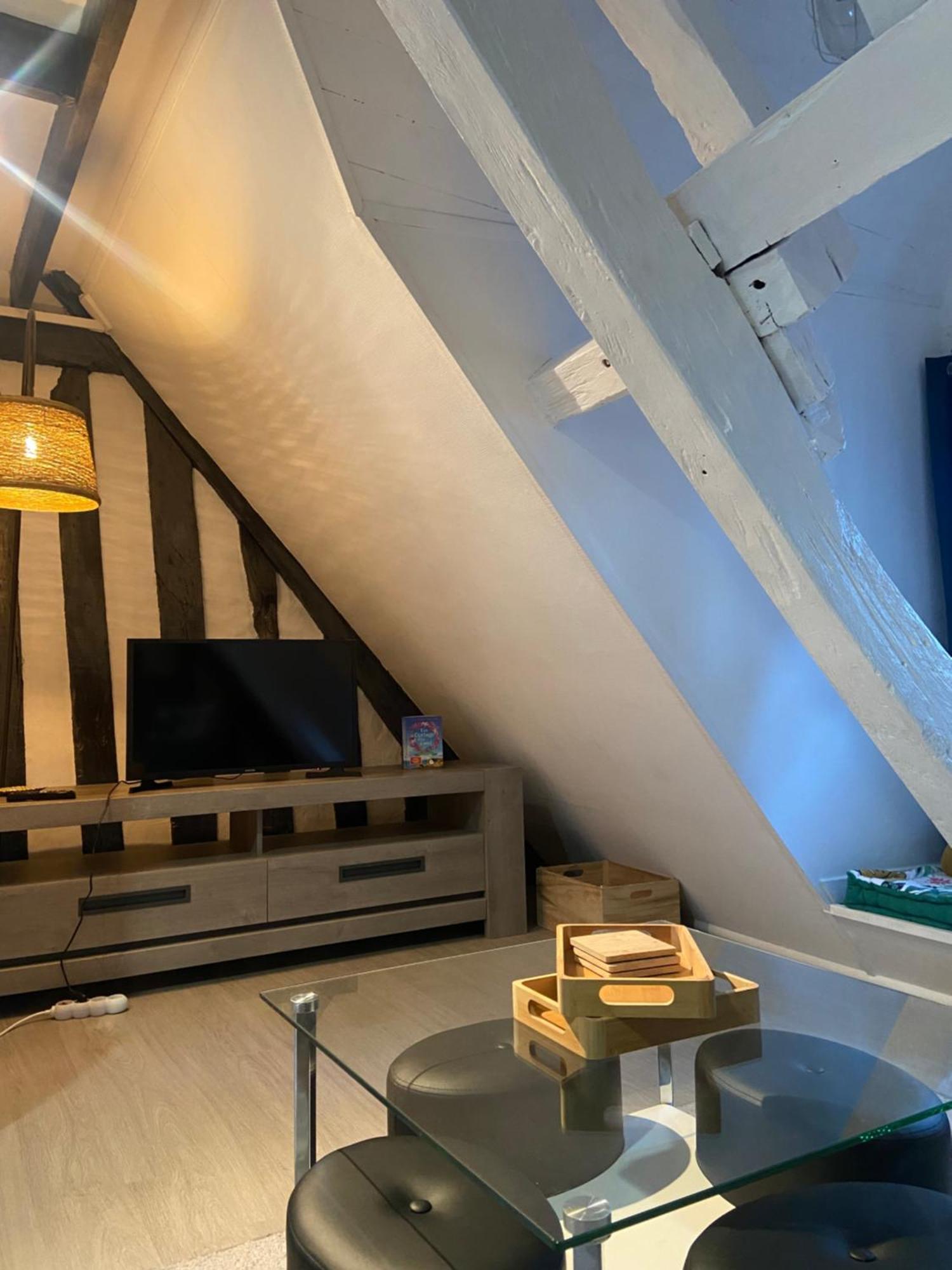Ferienwohnung La Luciole Honfleur Exterior foto